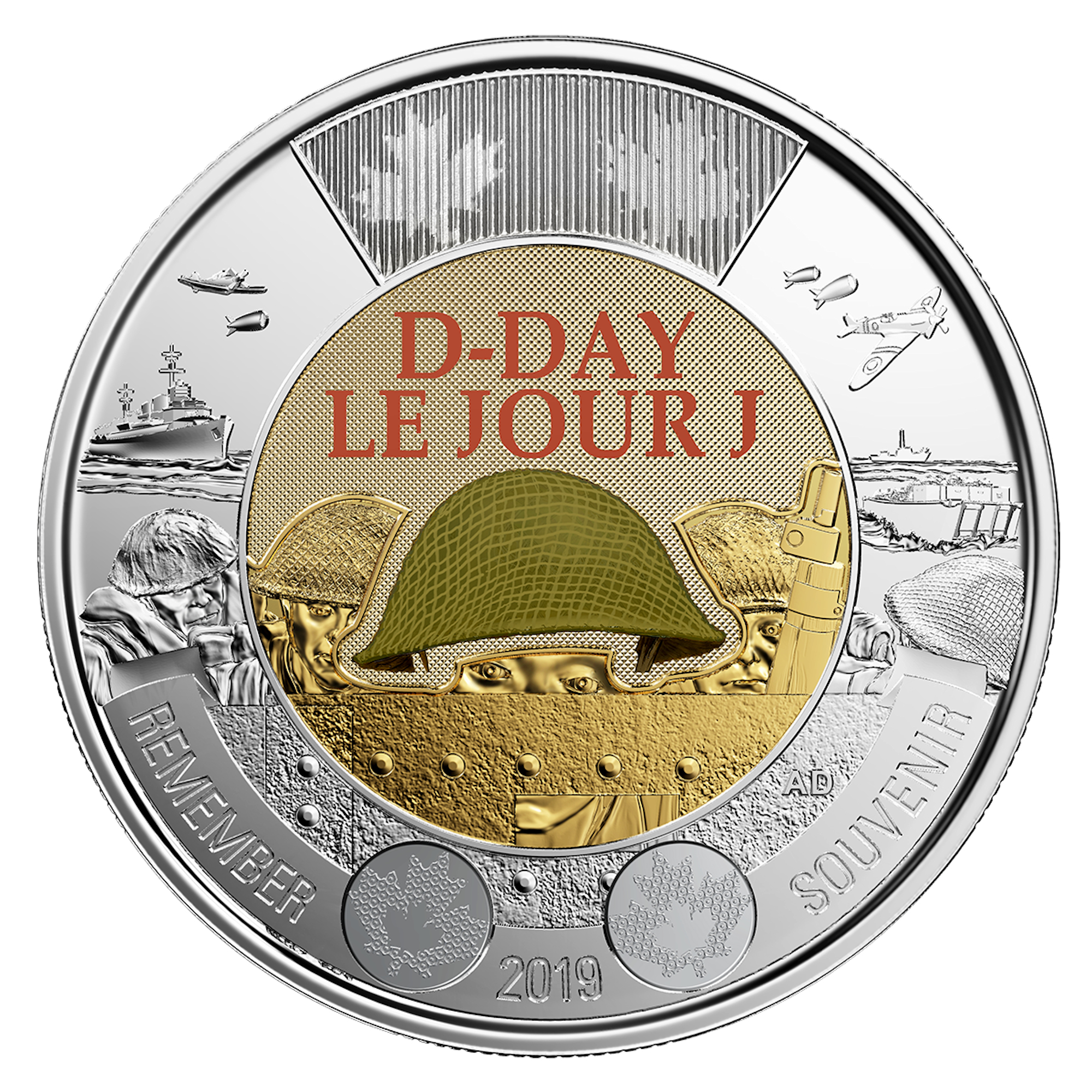 Polar Bear Mint Condition UNC. 2004 Canada Toonie Two Dollar Coin 