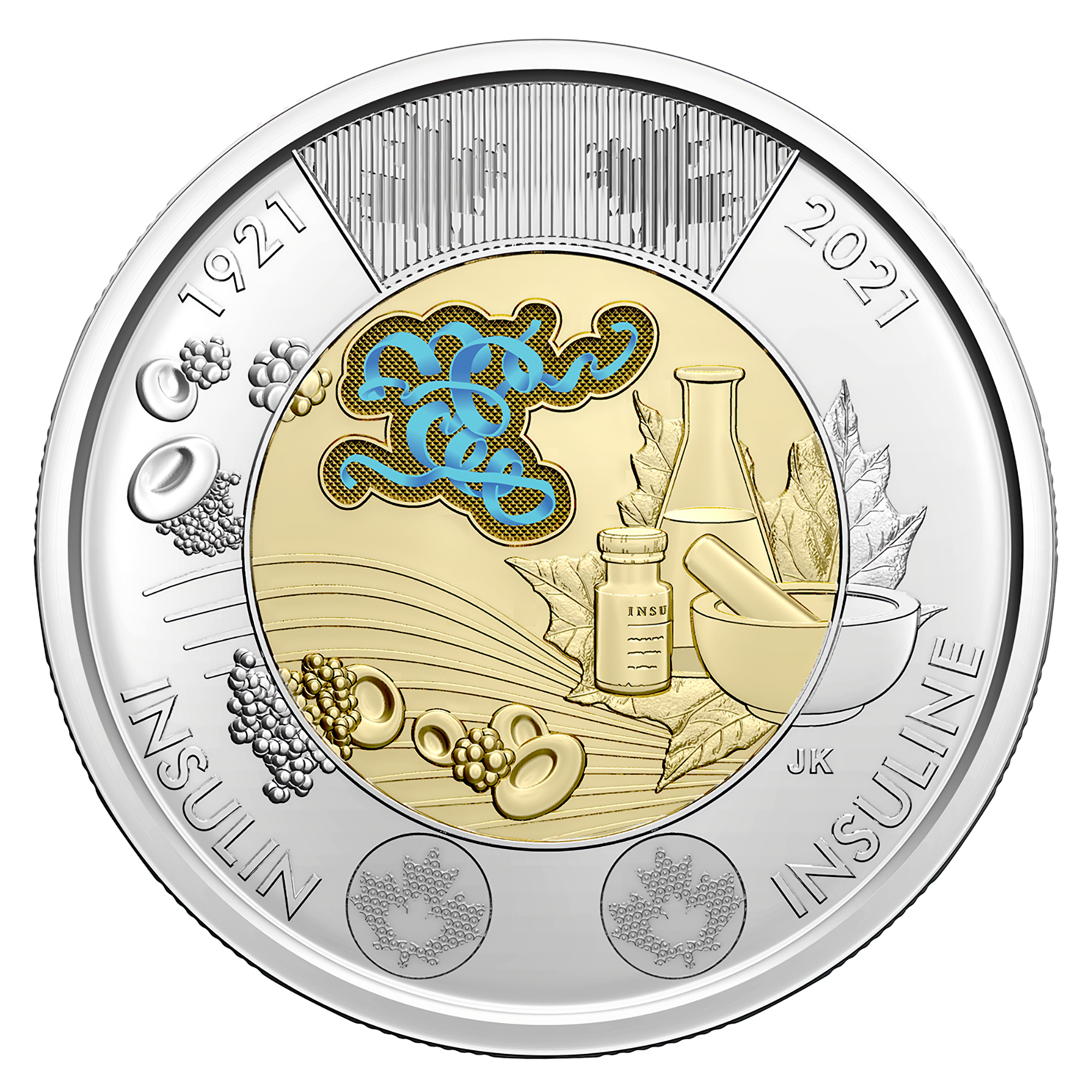 Canada 2018 2$ Toonie Armistice In WWI Poppy UNC BU Coin Limited Edition 