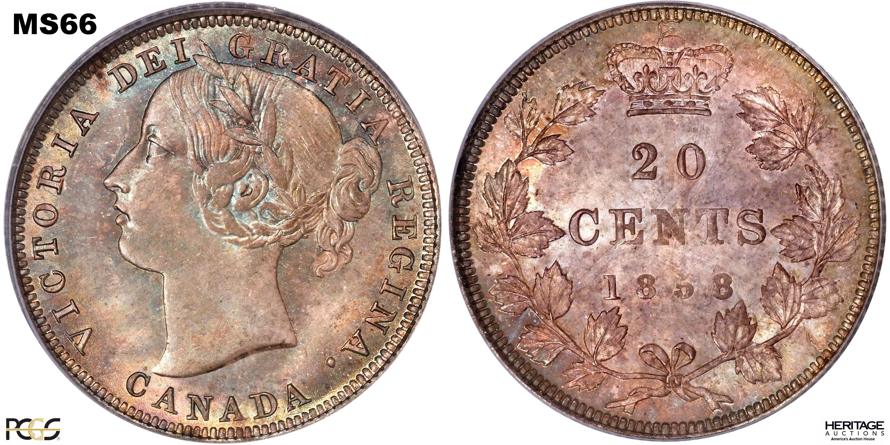 Canadian Coin Photo Grading Guide Victoria (Laureate)